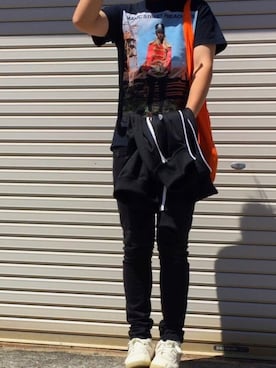 「イギリス」｜「アイテム（ジャージ）」を使った、karsさん（メンズ・171cm）の春コーディネート