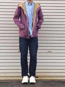 Inpaichthys kerriのマウンテンパーカーを使った人気ファッション 
