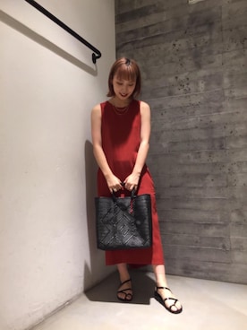 小森（komori）さん（レディース・160cm）の夏コーディネート