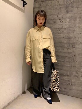 小森（komori）さん（レディース・160cm）の秋コーディネート
