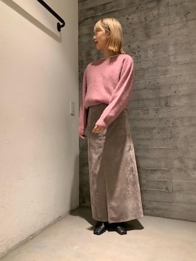 小森（komori）さん（レディース・160cm）の冬コーディネート