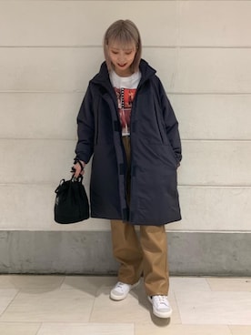 小森(komori)さん(レディース・160cm)の冬コーディネート