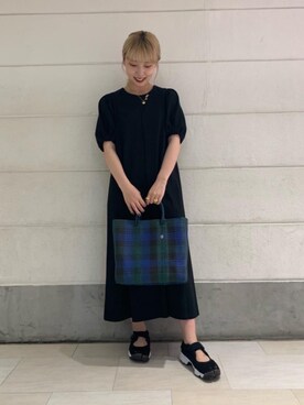 「OJO DE MEX（オホデメックス）のアイテム」を使った、小森（komori）さん（レディース・160cm）の春コーディネート