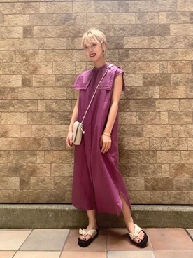 小森(komori)さん(レディース・160cm)の夏コーディネート