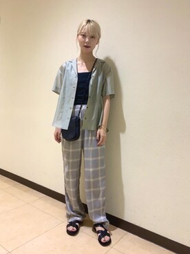 小森（komori）さん（レディース・160cm）の夏コーディネート