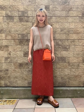 小森（komori）さん（レディース・160cm）の夏コーディネート