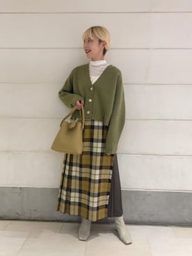 小森（komori）さん（レディース・160cm）の秋コーディネート