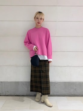 小森（komori）さん（レディース・160cm）の秋コーディネート