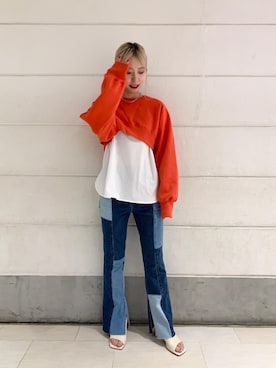 小森（komori）さん（レディース・160cm）の冬コーディネート