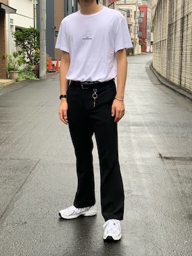 「マルジェラ」｜「アイテム（その他）」を使った、KOUSEIさん（メンズ・176cm）の夏コーディネート