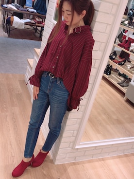 「ブーティ」｜ORientalTRaffic 京阪モール店さん（レディース・156cm）の秋コーディネート