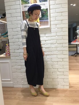 「オープントゥ」｜ORientalTRaffic 京阪モール店さん（レディース・156cm）の春コーディネート