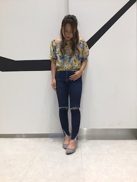 「ENVYM（アンビー）のアイテム」を使った、ORientalTRaffic 京阪モール店さん（レディース・156cm）の夏コーディネート