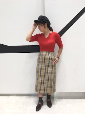 「KLASSE14（クラスフォーティーン）のアイテム」を使った、ORientalTRaffic 京阪モール店さん（レディース・156cm）の夏コーディネート