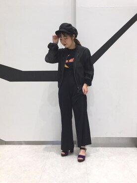 「オリエンタルトラフィック」｜「アイテム（ブルゾン）」を使った、ORientalTRaffic 京阪モール店さん（レディース・156cm）の秋コーディネート