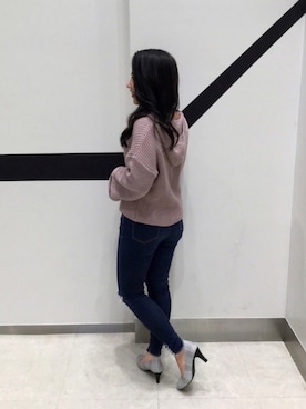 「ENVYM（アンビー）のアイテム」を使った、ORientalTRaffic 京阪モール店さん（レディース・156cm）の冬コーディネート