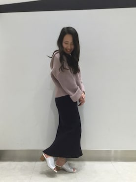 「ENVYM（アンビー）のアイテム」を使った、ORientalTRaffic 京阪モール店さん（レディース・156cm）の春コーディネート