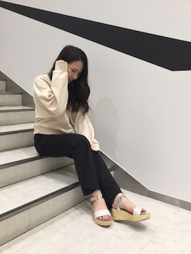 「ENVYM（アンビー）のアイテム」を使った、ORientalTRaffic 京阪モール店さん（レディース・156cm）の春コーディネート