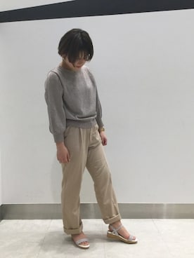 「オリエンタルトラフィック(ORiental TRaffic)」｜ORientalTRaffic 京阪モール店さん（レディース・156cm）の春コーディネート