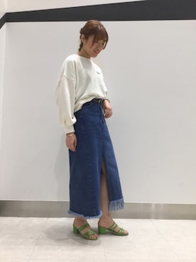 ORientalTRaffic 京阪モール店さん（レディース・156cm）の春コーディネート