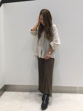 「EGOIST（エゴイスト）のアイテム」を使った、ORientalTRaffic 京阪モール店さん（レディース・156cm）の夏コーディネート