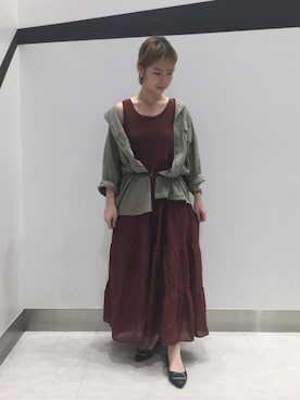 「ORiental TRaffic(ORiental TRaffic)」｜ORientalTRaffic 京阪モール店さん（レディース・156cm）の夏コーディネート