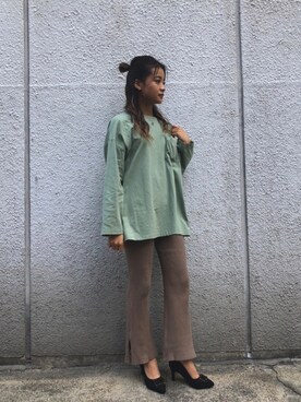 「べっ甲」｜ORientalTRaffic 京阪モール店さん（レディース・156cm）の秋コーディネート