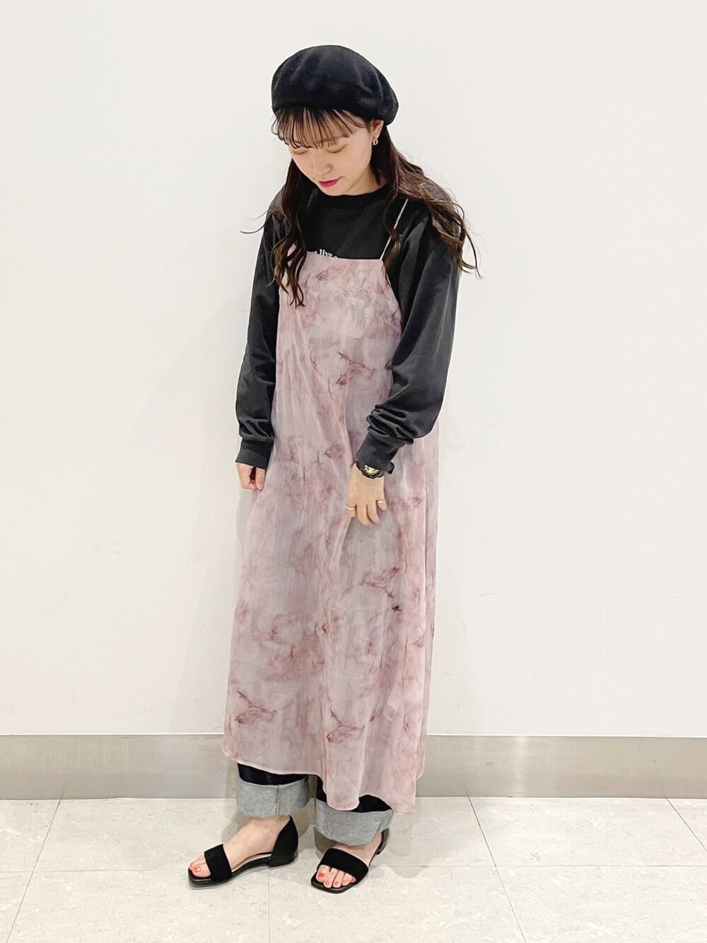 ORientalTRaffic 京阪モール店さんの「TIE-DYE SLIP ドレス（SLY）」を使ったコーディネート