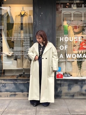 「TELA（テラ）のアイテム」を使った、rik@さん（レディース・157cm）の冬コーディネート