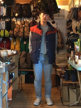 「fridgesetagaya」｜タクロウさん（メンズ・166cm）の冬コーディネート