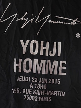 「Yohji Yamamoto（ヨウジヤマモト）のアイテム（ブルゾン）」を使った、yuyaさん（メンズ・176cm）の春コーディネート