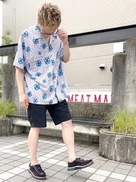 「L.H.P Private Brand（エルエイチピープライベートブランド）のアイテム」を使った、shotaさん（メンズ・174cm）の夏コーディネート