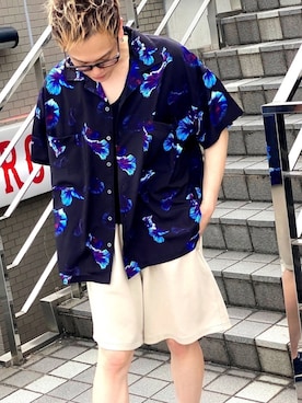 「L.H.P Private Brand（エルエイチピープライベートブランド）のアイテム」を使った、shotaさん（メンズ・174cm）の夏コーディネート