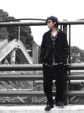 「MUZE（ミューズ）のアイテム（ジャケット/アウター）」を使った、tk3(たくみ) / HFRACTALさん（メンズ・178cm）の秋コーディネート