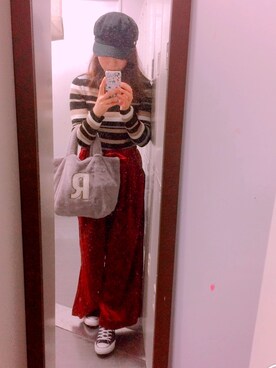 おりりさん（レディース・157cm）の秋コーディネート