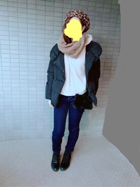 「アイテム（ピアス（両耳用））」を使った、おりりさん（レディース・157cm・20代）の冬コーディネート
