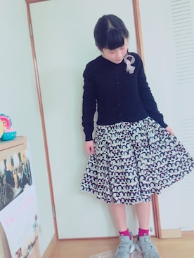 「青文字系」｜44さん（レディース・150cm）の春コーディネート