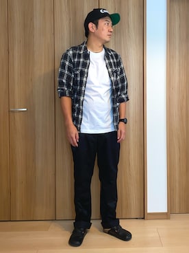 「ベンデイビス」｜「アイテム（アナログ腕時計）」を使った、k@keさん（メンズ・176cm）の夏コーディネート