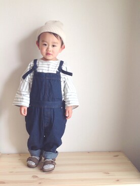 kyomomoさん（キッズ・90cm）の春コーディネート