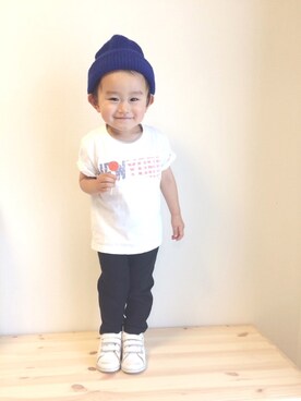 kyomomoさん（キッズ・90cm）の春コーディネート