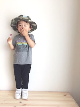 kyomomoさん(キッズ・90cm)の夏コーディネート
