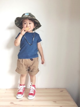 kyomomoさん(キッズ・90cm)の夏コーディネート