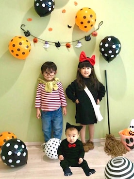 「wearhalloween2017」｜「アイテム（福袋/福箱）」を使った、kyomomoさん（キッズ・90cm）の秋コーディネート