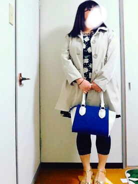 「Re-J&SUPURE（リジェイアンドスプル）のアイテム（ワンピース/ドレス）」を使った、ピコピッチさん（レディース・158cm）の秋コーディネート