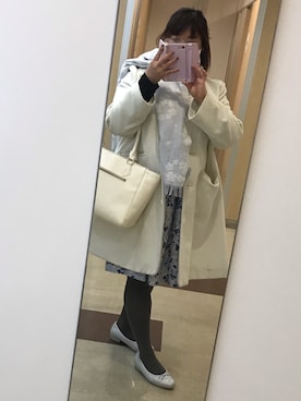 「Re-J&SUPURE（リジェイアンドスプル）のアイテム（ジャケット/アウター）」を使った、ピコピッチさん（レディース・158cm）の春コーディネート