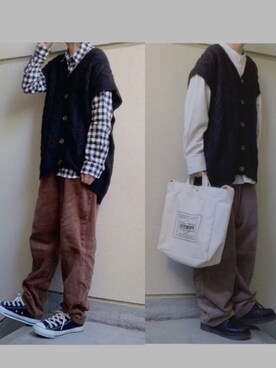 あやたさん(レディース・152cm)の秋コーディネート