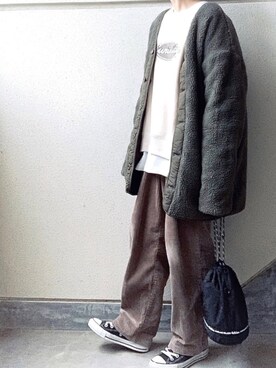あやたさん(レディース・152cm)の冬コーディネート