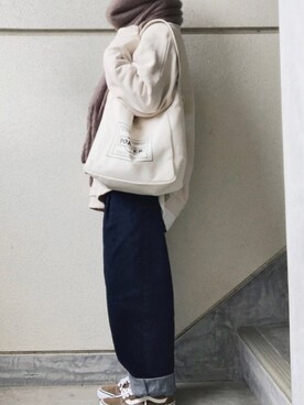 あやたさん（レディース・152cm）の冬コーディネート