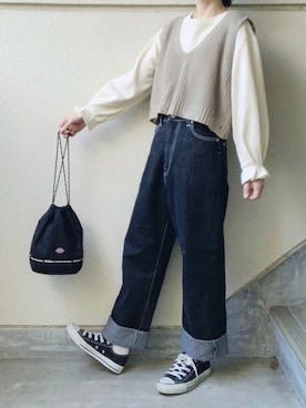 あやたさん（レディース・152cm）の春コーディネート