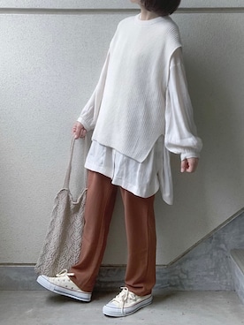 あやたさん（レディース・152cm）の秋コーディネート